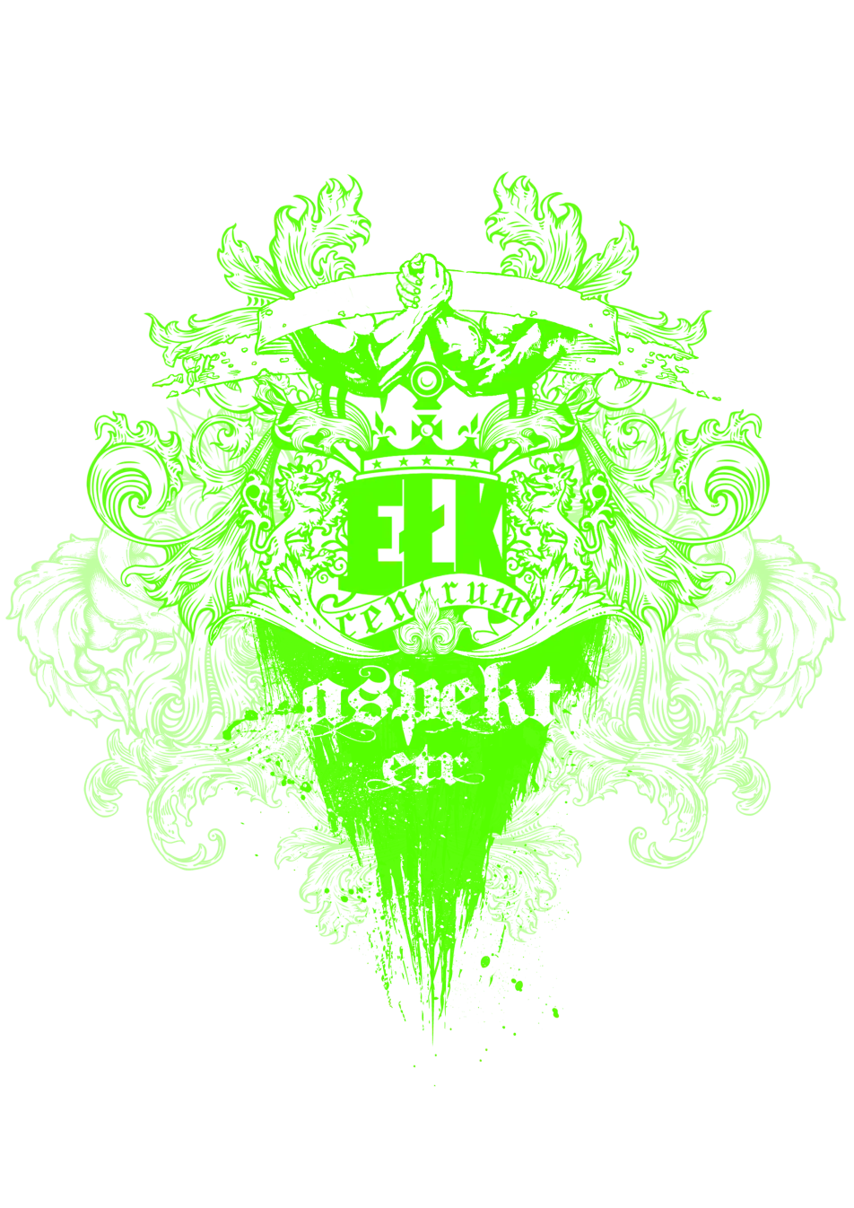 ASPEKT ETR - czarna koszulka